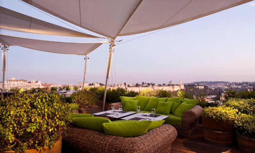 Rooftop1 - Ресторан Руфтоп Мамилла в Иерусалиме